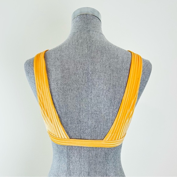 Dippin Daisy’s Festival Top‎ in Orange Ribbed Velvet - Picture 4 of 10